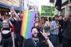Anti Gouvernement Protest in Izmir -Turkey