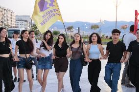 Anti Gouvernement Protest in Izmir -Turkey