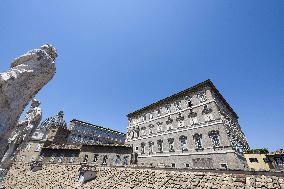 Pope Leo XIV Gives Angelus Prayer - Vatican