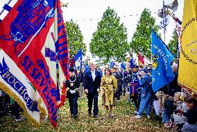 King Willem-Alexander At Limburg Shooting Festival - The Netherlands