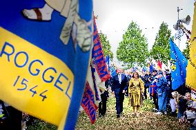 King Willem-Alexander At Limburg Shooting Festival - The Netherlands