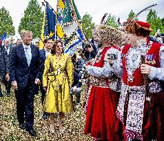 King Willem-Alexander At Limburg Shooting Festival - The Netherlands