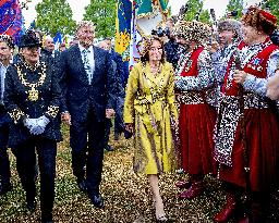 King Willem-Alexander At Limburg Shooting Festival - The Netherlands
