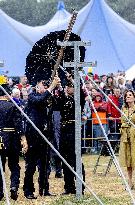 King Willem-Alexander At Limburg Shooting Festival - The Netherlands