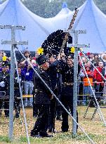 King Willem-Alexander At Limburg Shooting Festival - The Netherlands