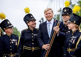 King Willem-Alexander At Limburg Shooting Festival - The Netherlands
