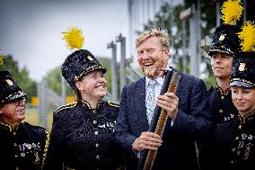 King Willem-Alexander At Limburg Shooting Festival - The Netherlands