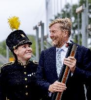 King Willem-Alexander At Limburg Shooting Festival - The Netherlands