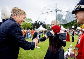 King Willem-Alexander At Limburg Shooting Festival - The Netherlands