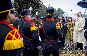 King Willem-Alexander At Limburg Shooting Festival - The Netherlands