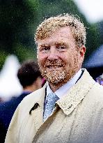 King Willem-Alexander At Limburg Shooting Festival - The Netherlands