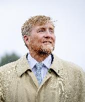 King Willem-Alexander At Limburg Shooting Festival - The Netherlands