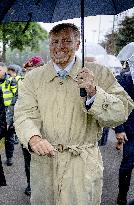 King Willem-Alexander At Limburg Shooting Festival - The Netherlands