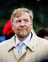 King Willem-Alexander At Limburg Shooting Festival - The Netherlands