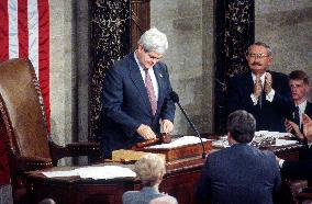 Opening Session of the 104th US Congress