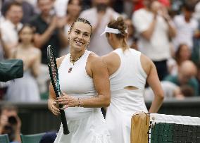Tennis: Wimbledon championships