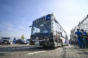 Shuttle bus at Osaka expo