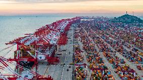 Shanghai Yangshan Deepwater Port Container Terminal