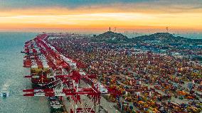 Shanghai Yangshan Deepwater Port Container Terminal