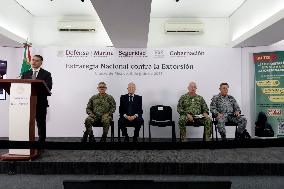 National Strategy Against Extortion News Conference - Mexico