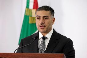 National Strategy Against Extortion News Conference - Mexico