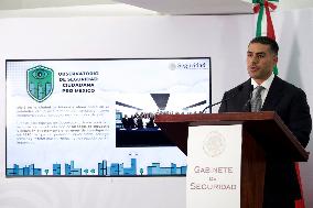 National Strategy Against Extortion News Conference - Mexico
