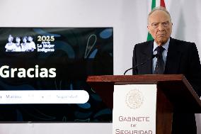 National Strategy Against Extortion News Conference - Mexico