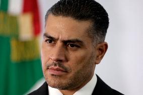 National Strategy Against Extortion News Conference - Mexico