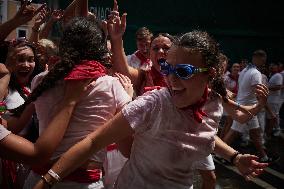 San Fermin Festival 2025 - Opening Party Or Chupinazo - Spain