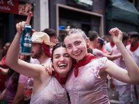 San Fermin Festival 2025 - Opening Party Or Chupinazo - Spain