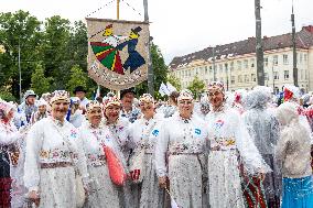Estonia's 28th Song Festival Grand Procession