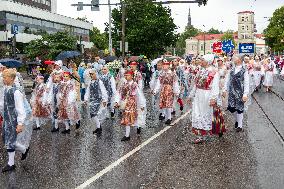 Estonia's 28th Song Festival Grand Procession