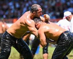 Oil Wrestling Competition - Turkey