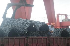 China Steel Export Growth