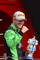 Lando Norris Celebrates His Trophy F1 British GP 2025 - UK
