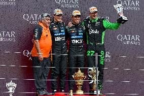 Lando Norris Celebrates His Trophy F1 British GP 2025 - UK