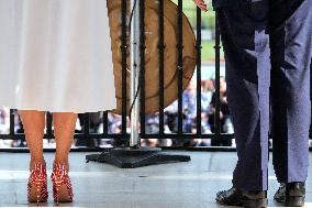 Trump Signs Tax Bill And Watches July 4th Parade