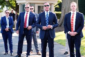 Trump Signs Tax Bill And Watches July 4th Parade