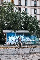 Storm Causes Damage in Milan - Italy