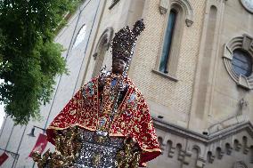 Procession of San Fermín 2025 - Spain
