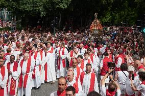 Procession of San Fermín 2025 - Spain
