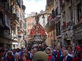 Procession of San Fermín 2025 - Spain