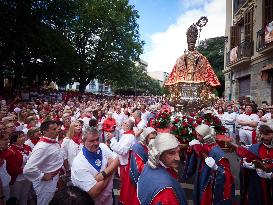 Procession of San Fermín 2025 - Spain