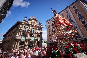 Procession of San Fermín 2025 - Spain