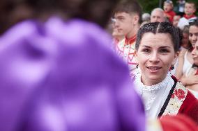 Procession of San Fermín 2025 - Spain