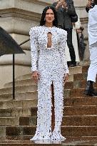 PFW Schiaparelli Outside Arrivals
