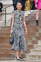 PFW Schiaparelli Outside Arrivals