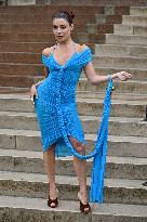 PFW Schiaparelli Outside Arrivals