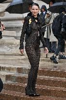 PFW Schiaparelli Outside Arrivals