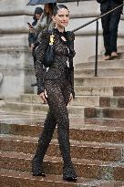 PFW Schiaparelli Outside Arrivals